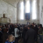 journée de Saint-Laurent d'Arce, visite de la chapelle de Magrigne
